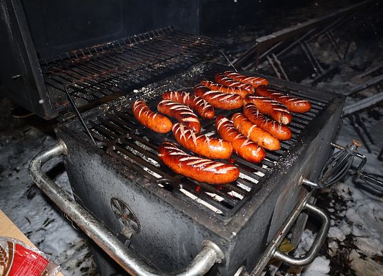 Kiełbaski na grillu