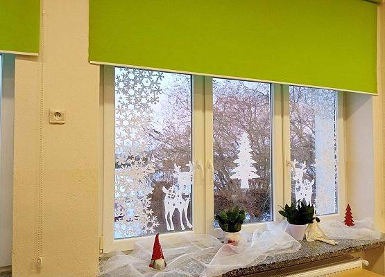 Świąteczna dekoracja klasy