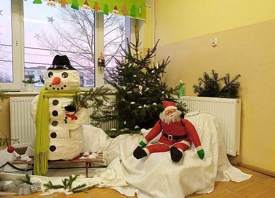 Świąteczna dekoracja klasy