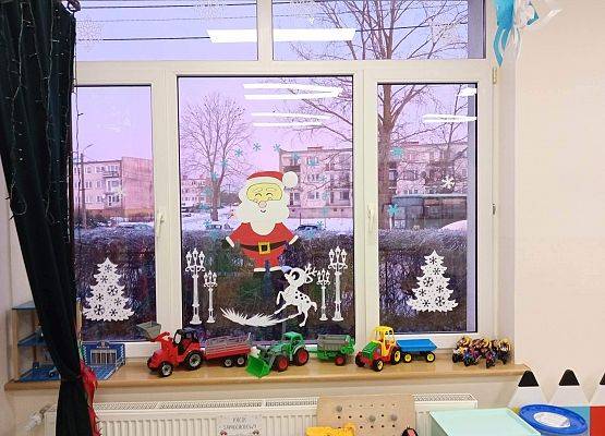 Świąteczna dekoracja klasy