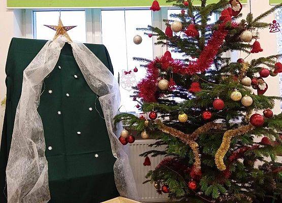 Świąteczna dekoracja klasy