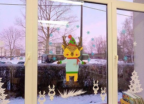 Świąteczna dekoracja klasy