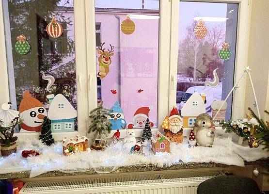 Świąteczna dekoracja klasy