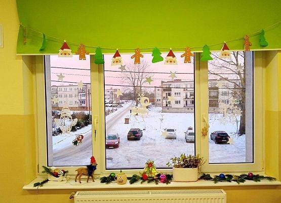 Świąteczna dekoracja klasy