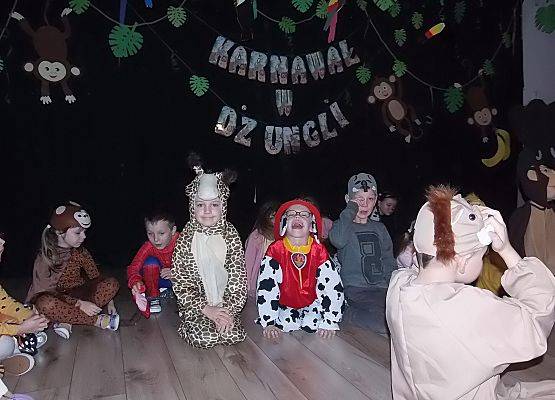 Grafika 10: „DŻUNGLA”- BAL KARNAWAŁOWY W PRZEDSZKOLU