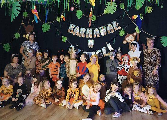 Grafika 18: „DŻUNGLA”- BAL KARNAWAŁOWY W PRZEDSZKOLU