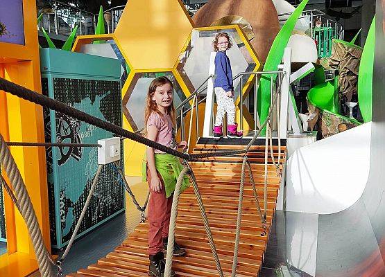 Uczniowie w Centrum Nauki Experyment w Gdyni.