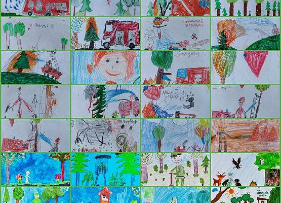 laurki wykonane przez dzieci