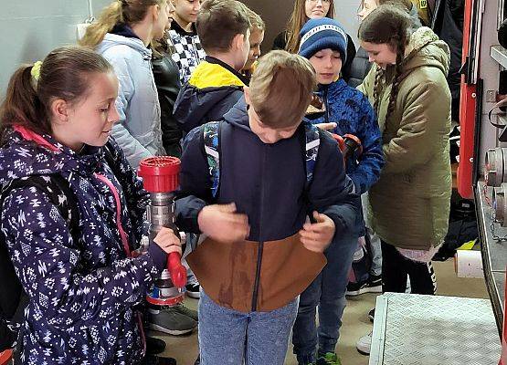 Grafika 5: Wycieczka do OSP w Łebieniu