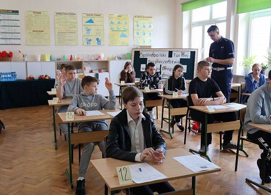 Grafika 10: Eliminacje gminne Ogólnopolskiego Turnieju Bezpieczeństwa w Ruchu Drogowym