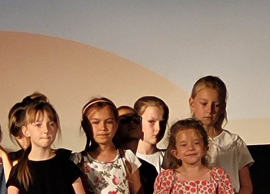 uczniowie podczas podsumowania konkursu Biblioteka Go!