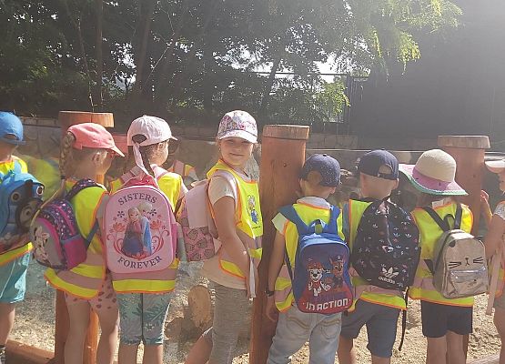 przedszkolaki w gdańskim ZOO