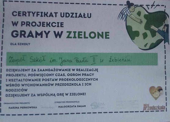 certyfikat
