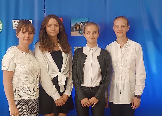 samorząd uczniowski z opiekunem