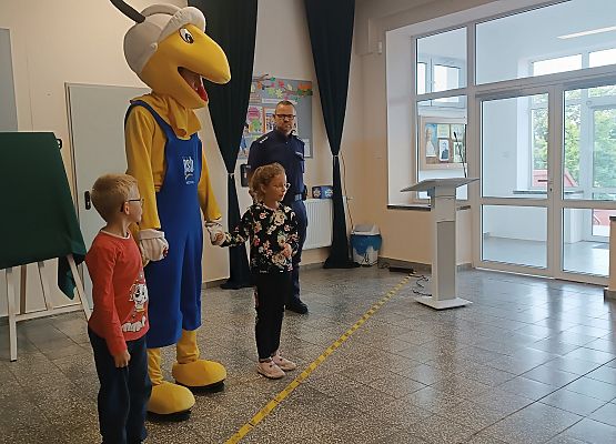 prelekcja na temat bezpieczeństwa na drodze