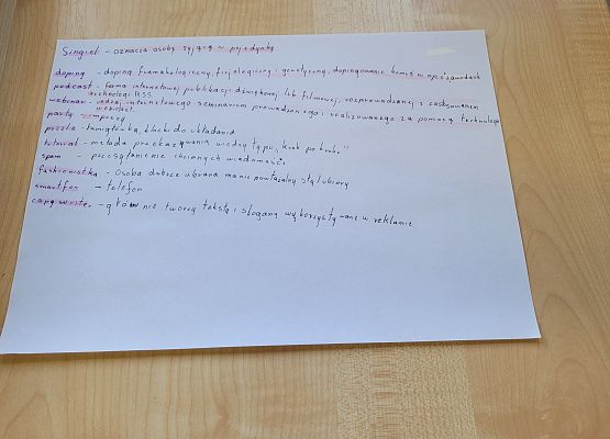 wyjaśnione anglicyzmy