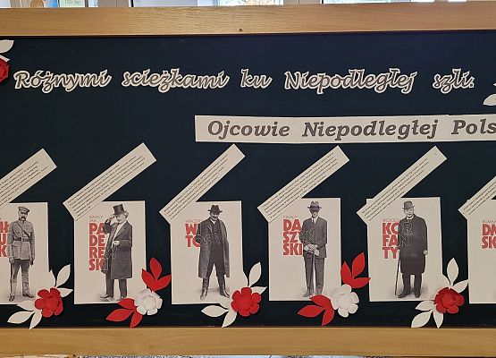 ojcowie niepodległości - dekoracja