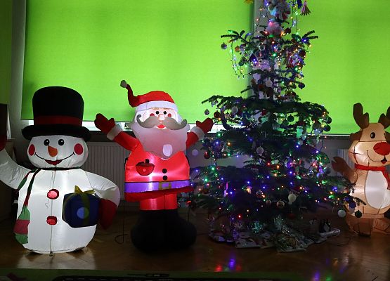 dekoracja mikołajkowa