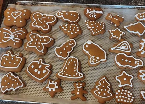 udekorowane pierniki