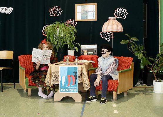 dzieci podczas występu