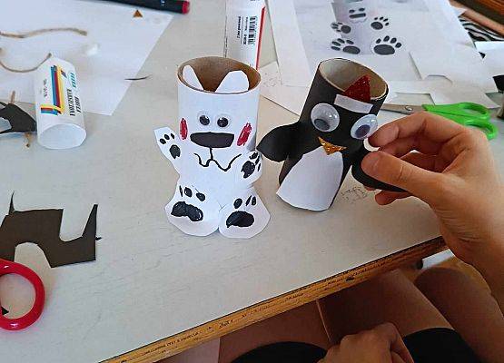 prace plastyczne wykonane przez dzieci