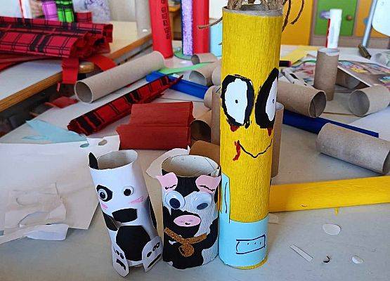 prace plastyczne wykonane przez dzieci