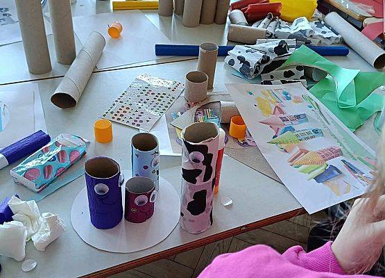 prace plastyczne wykonane przez dzieci