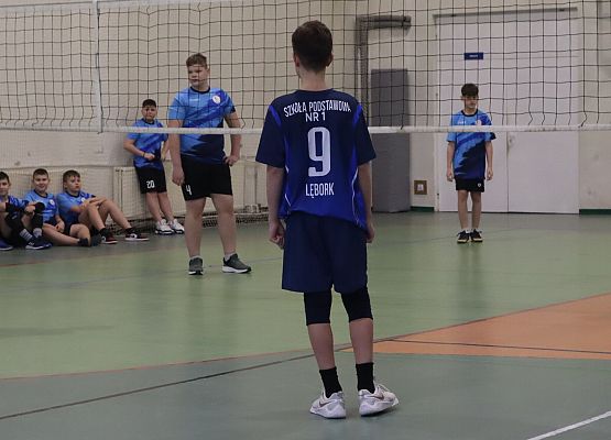 chłopcy podczas meczu