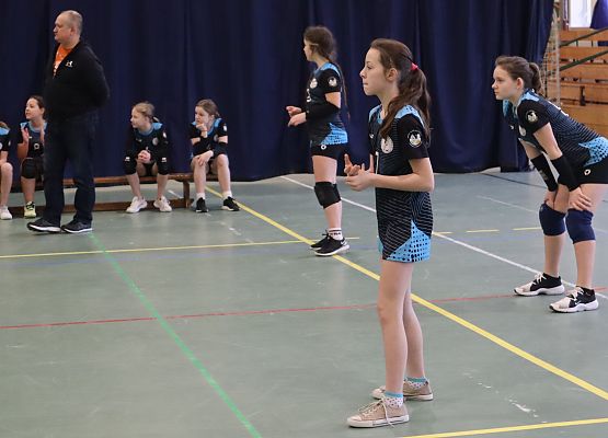 zawodniczki podczas meczu