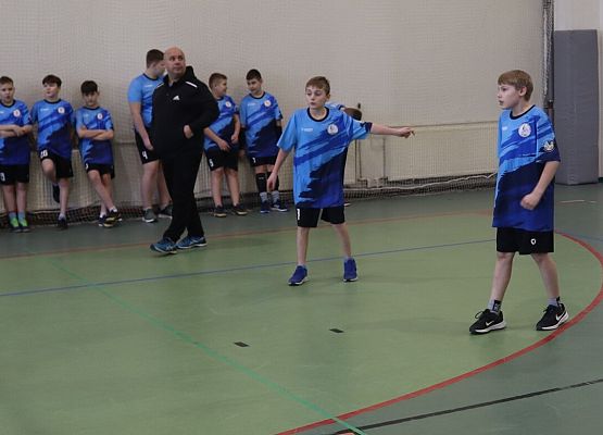 zawodnicy podczas meczu