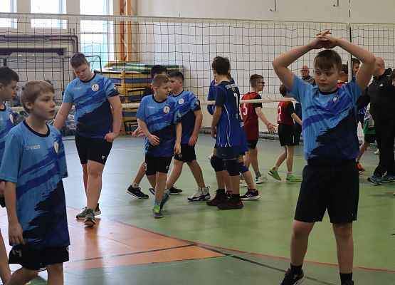 zawodnicy podczas meczu