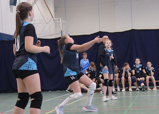 zawodniczki podczas meczu