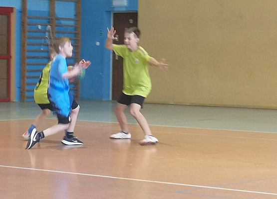 zawodnicy podczas meczu