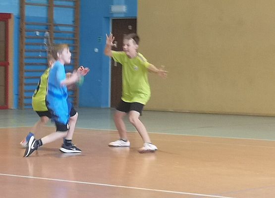 zawodnicy podczas meczu