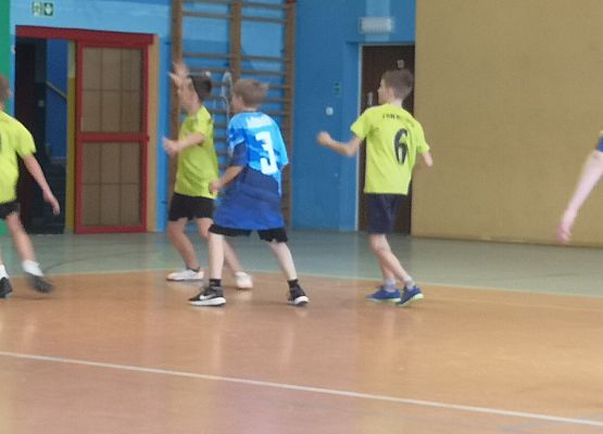 zawodnicy podczas meczu