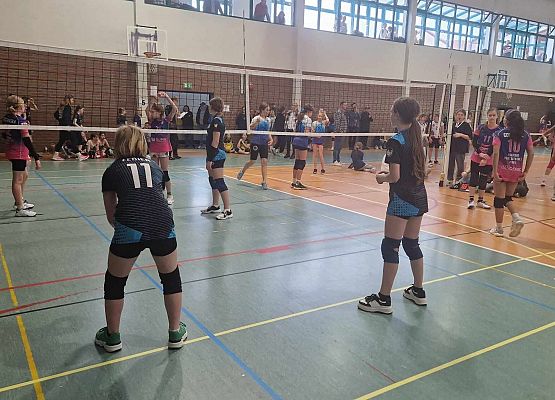 zawodniczki w czasie meczu