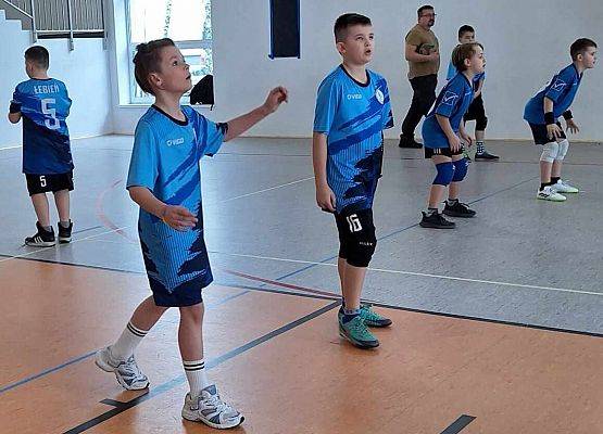 zawodnicy podczas meczu