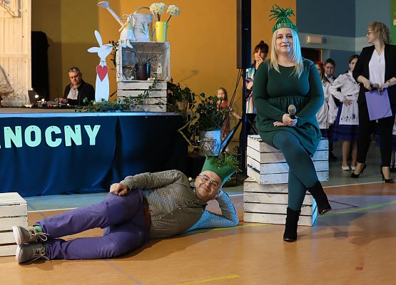 rodzice podczas występu