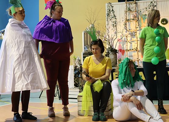 rodzice podczas występu