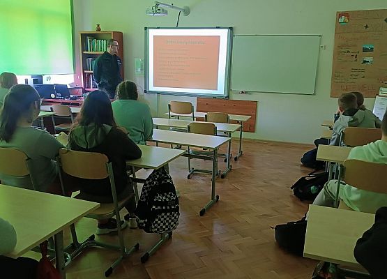 zajęcia z policjantem