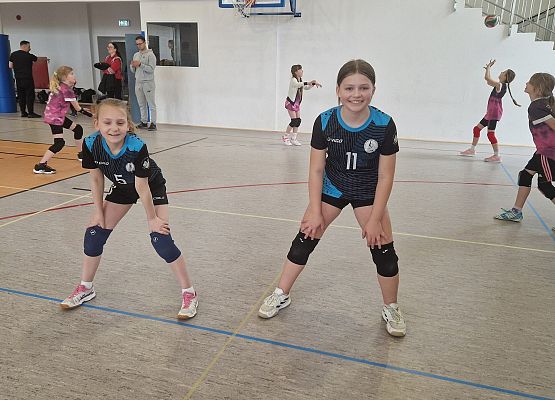 zawodniczki podczas meczu