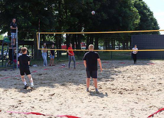 zawodnicy podczas meczu