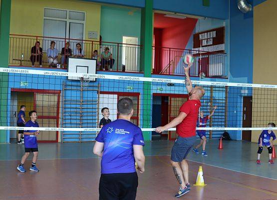 zawodnicy podczas meczu