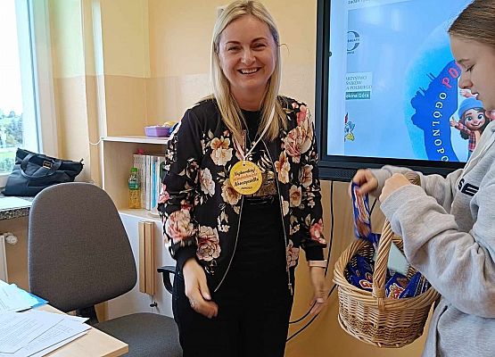 najbardziej uśmiechnięta nauczycielka