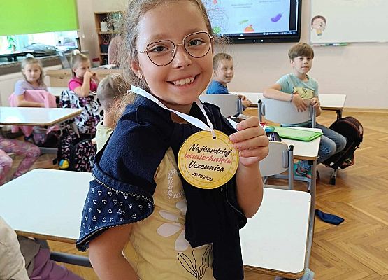 najbardziej uśmiechnięta uczennica