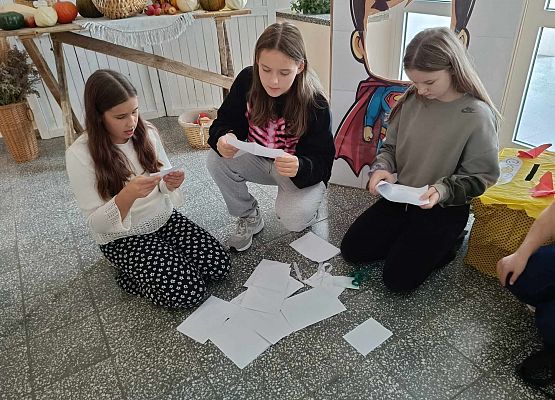 Samorząd Uczniowski czyta żarty