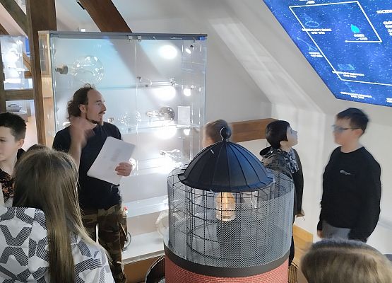 uczniowie na warsztatach w SPN