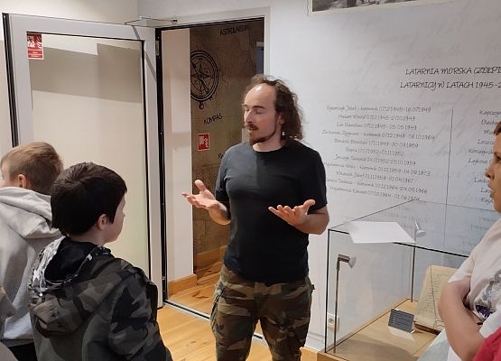 uczniowie na warsztatach w SPN