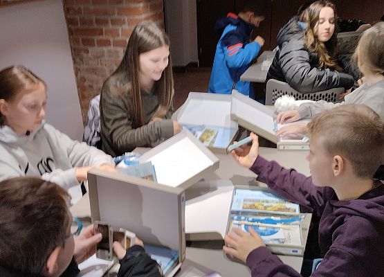 uczniowie na warsztatach w SPN