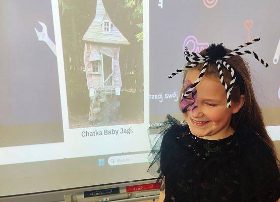 uczniowie podczas zabawy